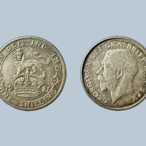 1921 - United Kingdom Great Britain Shilling KM# 816a High Quality Rare Coin - Picture 1 of 2