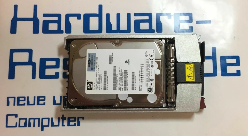 HP Frame 146,8 GB 10k Ultra320 SCSI 320MB/s 271837-006 289044-001 3,5 BD14686225 - Bild 1 von 1