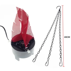 LED künstliche gefälschte Feuer Flamme Lampe Taschenlampe hängend Feuer Licht - Bild 1 von 9