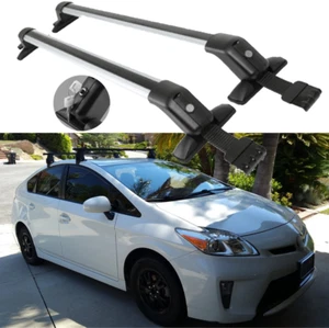 For Toyota Prius 4 Door 2002-2021 43.3" Roof Rack Cross Bar Luggage Carrier Lock - Picture 1 of 15