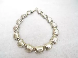 Marino gold tone classic choker shell necklace - Picture 1 of 6