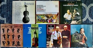 7 Beautiful Violin Record Albums on ANGEL~COLUMBIA MASTERWORKS~MMO~Top Copies! - Picture 1 of 3