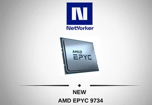 NEW - AMD EPYC 9734  2.2GHZ-3.0GHz 112 Core 224 CPU Processor  100-000001235 - Picture 1 of 5