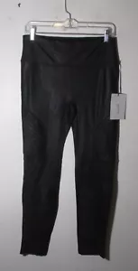 Women's SHINESTAR Black Stretch Athletic Legging Pants Size L NWT - Picture 1 of 6