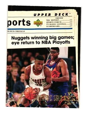 1993-94 Upper Deck Special Edition #205 Denver Nuggets Denver Nuggets - Image 1 of 2