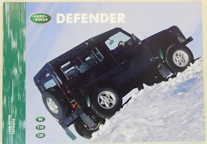 Prospekt Brochure Geländewagen Land Rover Defender 90 110 130 Prospekt Opel VW - Bild 1 von 7