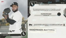 Alex Colome CHICAGO WHITE SOX 2020 TOPPS NOW ROAD TO OPENING DAY OD-88 SP 551