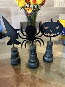 K & K Interiors - Jack O Laterne . Hexe. Spider Figur Spindel - 42443A-1 - Bild 1 von 4