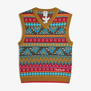 Adidas x Wales Bonner Patterned Knit Vest ‘Multicoloured’ - Size Medium (M) - Picture 1 of 7