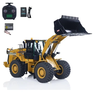 KABOLITE 2.4G 1/16 RC Hydraulic Loader K966 Car Model 7500mAh Battery ST8 Radio - Image 1 of 4