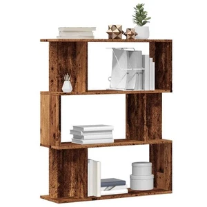 Estantería Separador Ambientes Aglomerado Roble Librería Multicolor vidaXL - Imagen 1 de 126