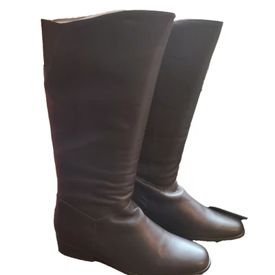 NUEVO CON ETIQUETAS BOTAS ALTAS WORTHINGTON MUJER CUERO MARRÓN JESSIE SUAVE TALLA 8 M B Foto 1 de 4