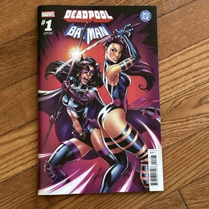 MARVEL/DC DEADPOOL/BATMAN #1 J. SCOTT CAMPBELL VARIANT COVER  MINT - Picture 1 of 1