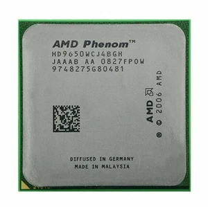 Procesadores AMD Phenom X4 9650 CPU cuatro núcleos 2,3 GHz 2M 95W Socket AM2+ - Imagen 1 de 1