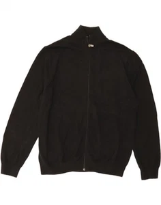 MICHAEL KORS Mens Cardigan Sweater 2XL Black Cotton CO03 - Picture 1 of 3