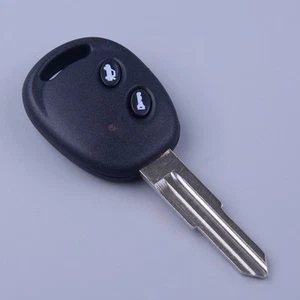 Carcasa de llavero remoto de 2 botones hoja en blanco sin cortar apta para Chevrolet Chevy Aveo - Imagen 1 de 3