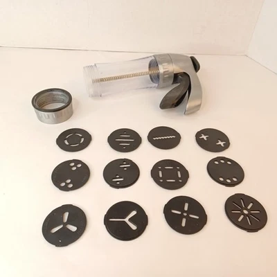 WILTON COOKIE PRO ULTRA II Máquina de Prensa de Galletas con 12 Discos Foto 1 de 4