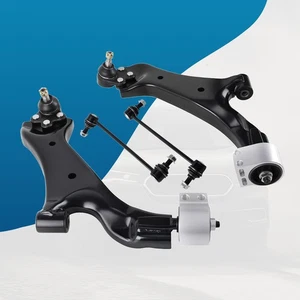 4× Front Lower Control Arms Sway Bar Link For 2012-2015 Chevrolet Captiva Sport - Picture 1 of 12