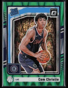 2024-25 Donruss Optic #284 Cam Christie Green Shimmer - Picture 1 of 2