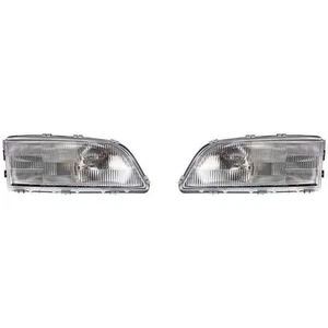 For 1998-2002 Volvo C70 Headlight Pair Driver and Passenger Side w/Bulbs - Picture 1 of 4