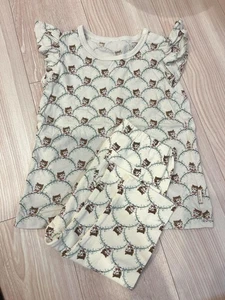 Juego de pijama de algodón estampado gato Paul Joe talla 100 usado - Imagen 1 de 2