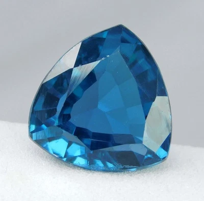 Turmalina Indicolita Natural 6,35 Ct "CERTIFICADA" Afganistán Piedra Preciosa Sin Calentar Foto 1 de 4