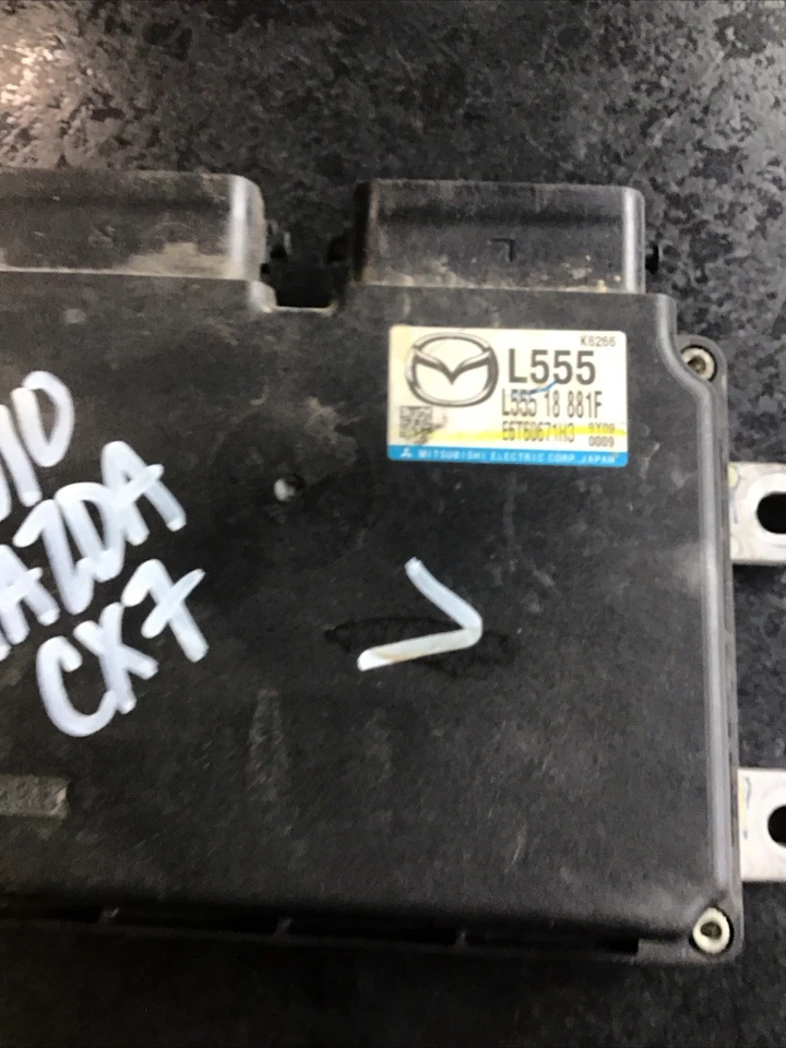 Mazda CX-7 CX7 2010 2,5 L unidad de módulo de control del motor Ecm L555 18 881F H42 010 Foto 1 de 4
