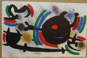 Joan Miro, Original Lithograph X - Picture 1 of 4