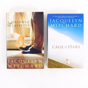 Lot 2 Jacquelyn Mitchard books, Theory of Relativity, Cage of Stars, 1st/1st HC - Picture 1 of 10