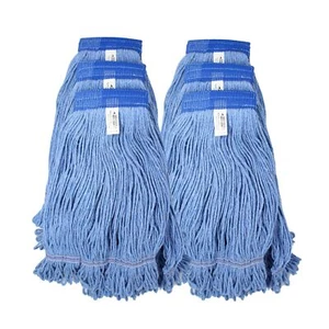 Mop Heads Commercial Grade USA Made Looped End Heavy Duty Large Mop Head of B... - Picture 1 of 7