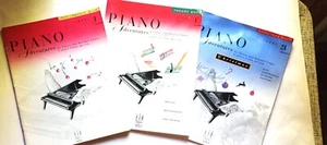 Lot of (3) Piano Adventures By Nancy & Randall Faber Lesson Books - Christmas - Picture 1 of 7