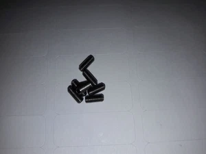 5 x Titan Gewindestifte / Titanium Grade 5 Set Screws DIN 913 M2,5 x 6 - Picture 1 of 1