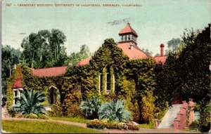 Postal del edificio de química Universidad de California BERKELEY, CA c1909 - Imagen 1 de 2