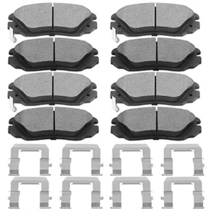 Front and Rear Brake Pads Kit for Chevy Equinox GMC Terrain 2010 2011 2012-2017 - Picture 1 of 4