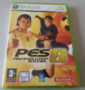 Jeu XBOX 360 "PES 6" complet en boîte version PAL (n°8453P) - Imagen 1 de 3