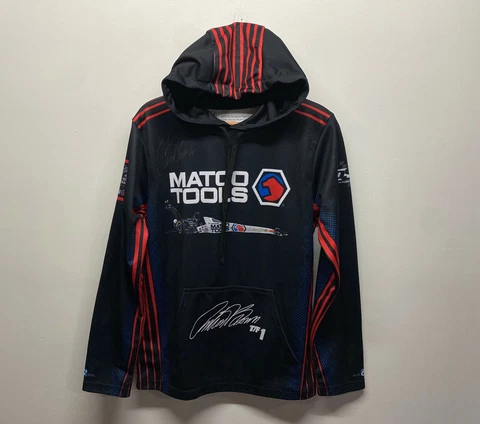 NHRA World Champion Antron Brown Matco Tools Hoodie Sweatshirt SIGNED Auto Small Cover