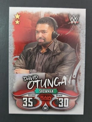 2018 Topps Slam Attax LIVE WWE #94 DAVID OTUNGA - Image 1 of 2