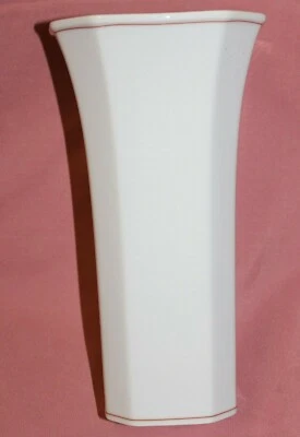 VILLEROY BOCH V&B Heinrich Facette Rouge Blumenvase  H 25,5 cm 14x14 oben 61872 - Bild 1 von 3