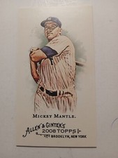 2008 Topps Allen & Ginter's - #7 Mickey Mantle