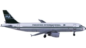 1:400 AeroClassics PIA AIRBUS A320 Passenger Airplane Diecast Aircraft Model - Picture 1 of 1