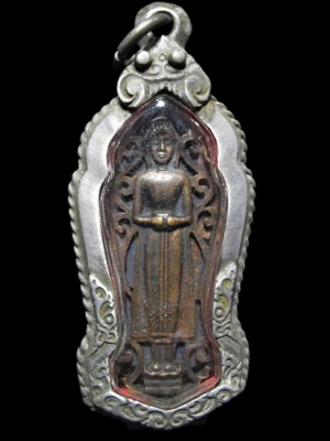 Moneda Buda LP Wat Ban Laem, Amuleto Budista Sagrado Tailandés, Medalla Talismán Colgante Foto 1 de 4