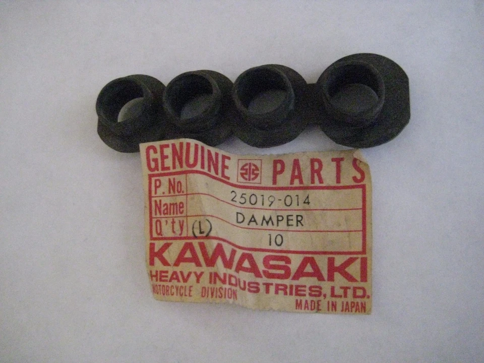 KAWASAKI H2/H1/KH500/S3/KH400/S2/S1/KH250 METRO INDICADOR LÁMPARA AMORTIGUADOR GOMA NOS Foto 1 de 1