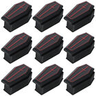 10 Pcs Coffin Adornments Lidded Small Boxes Halloween Decor