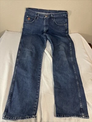 Wrangler Twenty X 20x Jeans Men's 36X36 Dark Wash Blue  Cowboy 22MWXSN Style 22 - Image 1 of 4