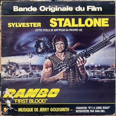 33t B.O.F. - Rambo "First Blood" - Jerry Goldsmith - OST - LP - 1983 - Bild 1 von 2