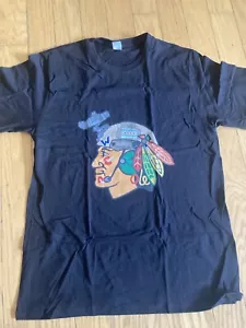 Camicia NUOVA NHL Blackhawks FOG GBRS logo STILE variante nera taglia XL - Foto 1 di 3