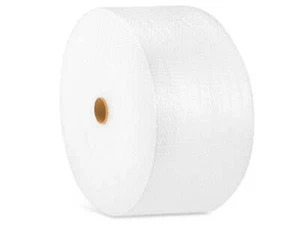 12" Small (3/16") Bubble Rolls Wrap Cushioning Cored Perforated 12 inches - Picture 1 of 2