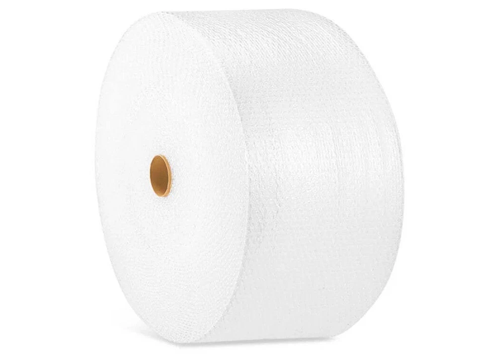 12 INCH Small (3/16") Bubble Rolls Wrap Cushioning Cored Perforated 12" - Image 1 of 2