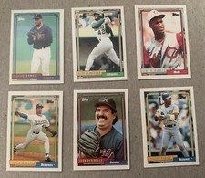 1992 Topps Micro Baseball (501-750) - YOU PICK THE CARD