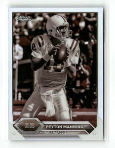 2023 Topps Composite Topps Chrome Seppia Rifrattore Peyton Manning Colts #11 - Foto 1 di 2
